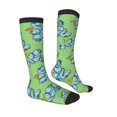 thumbnail image 3 of Balery Motorcycle Riding Dinosaur Fun Novelty Socks Men'S Women'S Crew Socks Funny Crazy Novelty Socks Quirky And Cool Socks, 3 of 9