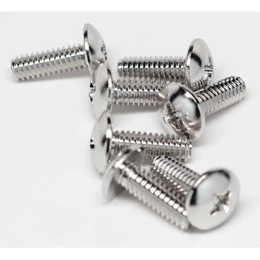 #8-32 x 3/8 in Phillips Truss Machine Screw, NL-19 18-8 Stainless Steel, 100 PK