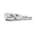 thumbnail image 3 of Gearwrench 120Xp 3/8 Inch Drive Full Polish Chrome Stubby Flex Head Teardrop Ratchet, 3 of 7