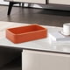 thumbnail image 1 of Bandeja Organizadora de Escritorio, Bandeja para Tazas de Agua, Organizador de Tocador de Baño, Accesorios de Oficina, Caja de Almacenamiento para Rel Naranja, 1 of 8