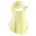 thumbnail image 1 of Máscara De Protección Solar De Golf Protección Solar Fresca Cubierta Facial Para Viaje Regalo De Equitación Amarillo Sunnimix Máscaras de protección solar de golf, 1 of 8