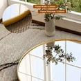 thumbnail image 3 of BEAUTYPEAK 79"x 38" Oversized Full Length Mirror Arch Standing Floor Mirror Full Body Mirror, Gold, 3 of 9