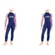 thumbnail image 3 of Naiovety Trajes de neopreno para niños Traje de natación para niños Traje de neopreno completo para niños Traje de neopreno para niños azul marino XL 2Conjunto, 3 of 6