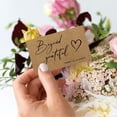 thumbnail image 5 of 50pcs Kraft Paper Thank You Card for Enterprise Store Business Package Decoration Card Thank You for Your Order Card Wholesale (type-1), 5 of 7