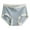 Sky Blue, variant on Timegard Breathable Underwear for Women Ribbed High Waist No Show Panties Comfy Full-Coverage Briefs