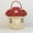 mushroom A, variant on KUNPENG Rattan Easter Mushroom Basket, Acorn & Pinecone Shaped Woven Storage Bin, Hand-woven Rattan Handbag for Holiday Gifts, Nursery & Boho Home Decor, Photography Prop, 4 Sizes