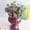 Purple, variant on 1 Pcs Mini Artificial Succulents, Mini Artificial Succulent Plants, Realistic Faux Succulents for Diy Crafting, Home, Garden, Office & Party Decor(Green)