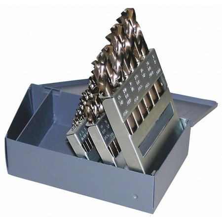 

Chicago-Latrobe Screw Machine Drill Bit Set 29pc Cobalt 69853