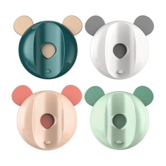 4Pcs/Set Electric Toothbrush Holder Organizer Plastic Wall Mounted Bathroom Usa