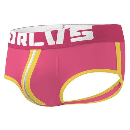 

AnuirheiH Men s Lingerie Sexy Comfortable Briefs Cotton Men s Lingerie Underwear 4-6$ off 2nd
