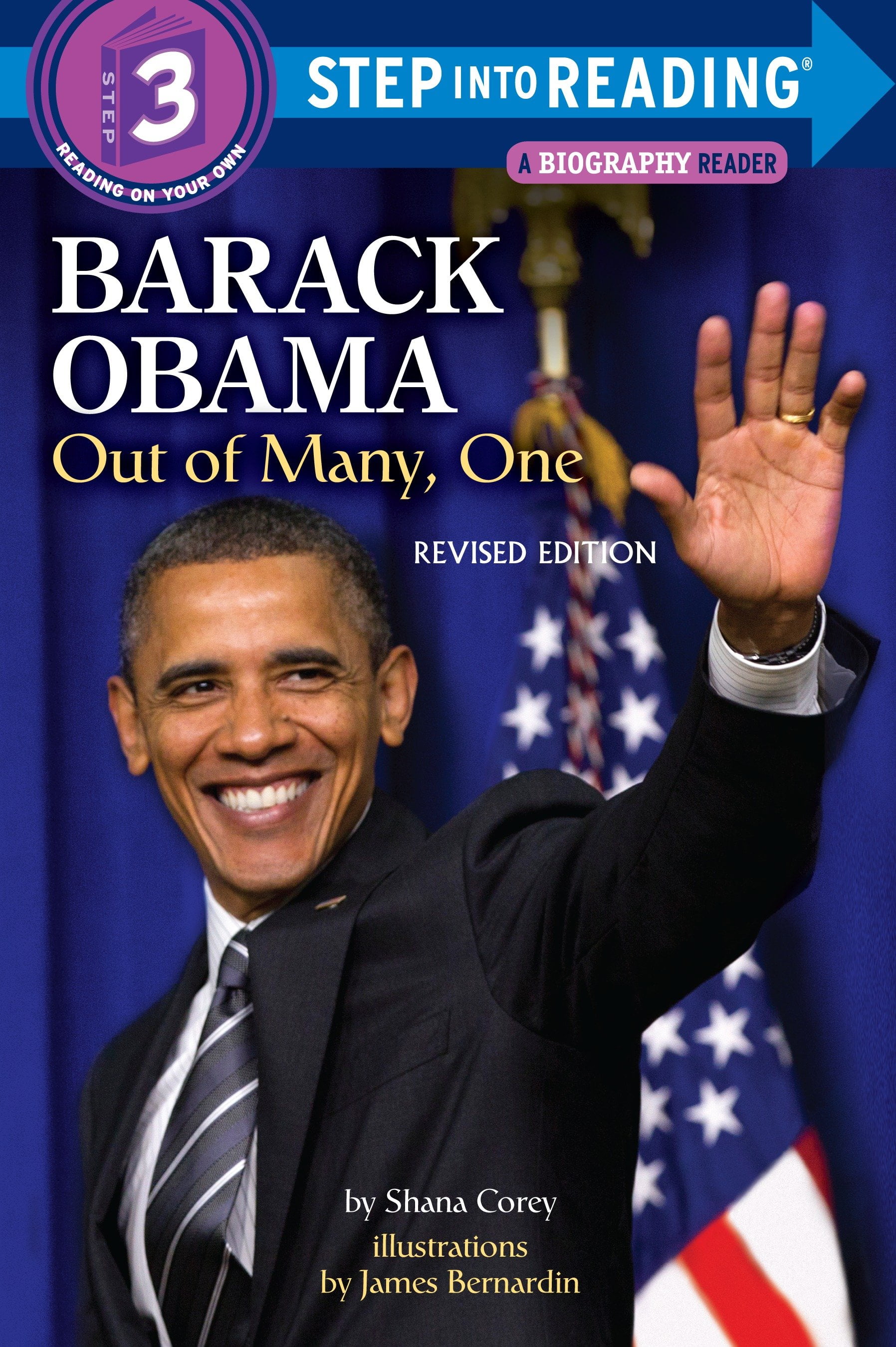  step into reading level 3 quality barack obama out of many one 