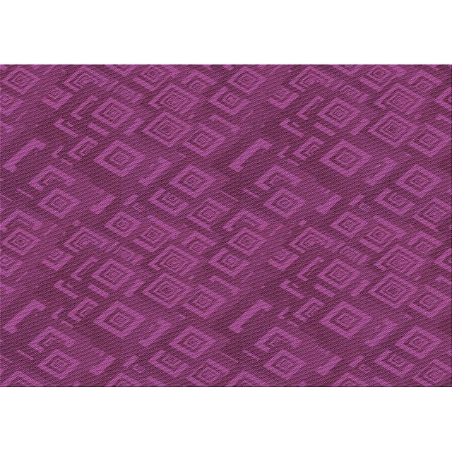 Ahgly Tapis Rectangulaire Lavable en Machine Intérieur Transitionnel Rose Néon, 2 Pieds x 5 Pieds