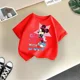 thumbnail image 4 of Marca Linda Minnie Verano Niños Camiseta de Algodón Lindo Dibujos Animados de Disney Niños Niñas Moda Casual Camiseta de Cuello Redondo Ropa para Niños, 4 of 5
