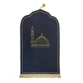 thumbnail image 3 of Islamic Muslim Prayer Mat Flannel Pad 27x43inch Foldable Ramadan Eid Praying Rug C, 3 of 8