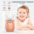 thumbnail image 4 of Cepillo de dientes eléctrico para niños Lanbeibei Cepillo de dientes inteligente recargable con forma de U yeacher Cepillo de dientes eléctrico, 4 of 7
