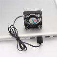 thumbnail image 2 of Cateissary Disipador de calor para computadora sin escobillas alimentado por USB, ventilador de refrigeración práctico profesional, dispositivo Teléfono y Comunicación, 2 of 6
