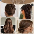 thumbnail image 3 of Bobby Pins Brown, 330 Count 2.2 Inch Hair Pins With Cute Box,  Bobby Pin For , Girls And Women,  For  Hair Types, 3 of 6