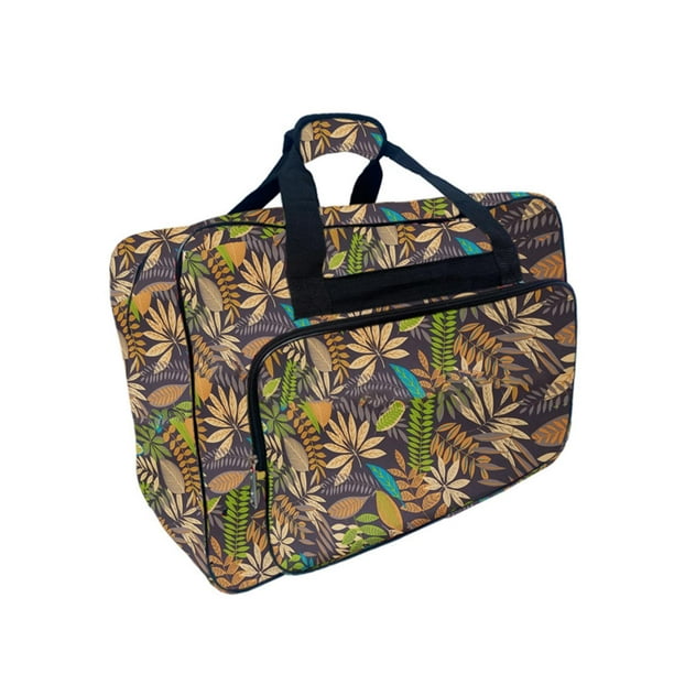 Bolsa para máquina de coser Zulema duradera con almohadilla acolchada y bolsillos ligeros de nailon Estilo A