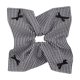 thumbnail image 1 of Decoración de scrunchie a cuadros elegante Regalo romántico Diadema elástica para fiesta de baile negro, 1 of 8