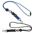 thumbnail image 5 of ROSENICE 2Pcs Badge Lanyards for Id Badges Safety Breakaway Holds Keys Simple Design for Men and Women, 5 of 8