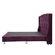thumbnail image 4 of Box Base Cama Queen Size + Cabecera Zefyr Morado Dicasa  Zefyr Velvet, 4 of 8