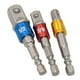 thumbnail image 3 of Adaptador De Broca De Tuerca Taladro Tuerca Destornillador De Barra De Extensión De Alimentación Brocas De Adaptador Para Taladros De 3 Piezas 1 Yotijar Adaptador de punta de enchufe, 3 of 10
