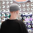 thumbnail image 5 of Gorro Tejido A La Moda Beanie Skullcap Sailor Cap Cuff Brimless Beanie Hat Para Hombres Y Mujeres Minnieouse AP007385-01, 5 of 5