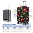 thumbnail image 6 of Balery Luggage Cover Sweet Red Cherry Print Suitcase Covers for Luggage Elastic Washable Suitcase Protector Fits 18-32 Inch Luggage-X-Large, 6 of 9