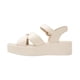 thumbnail image 4 of Flexi Sandalia Mujer Moda Casual Plataforma Piel Beige beige 22.5 Flexi 115303, 4 of 7