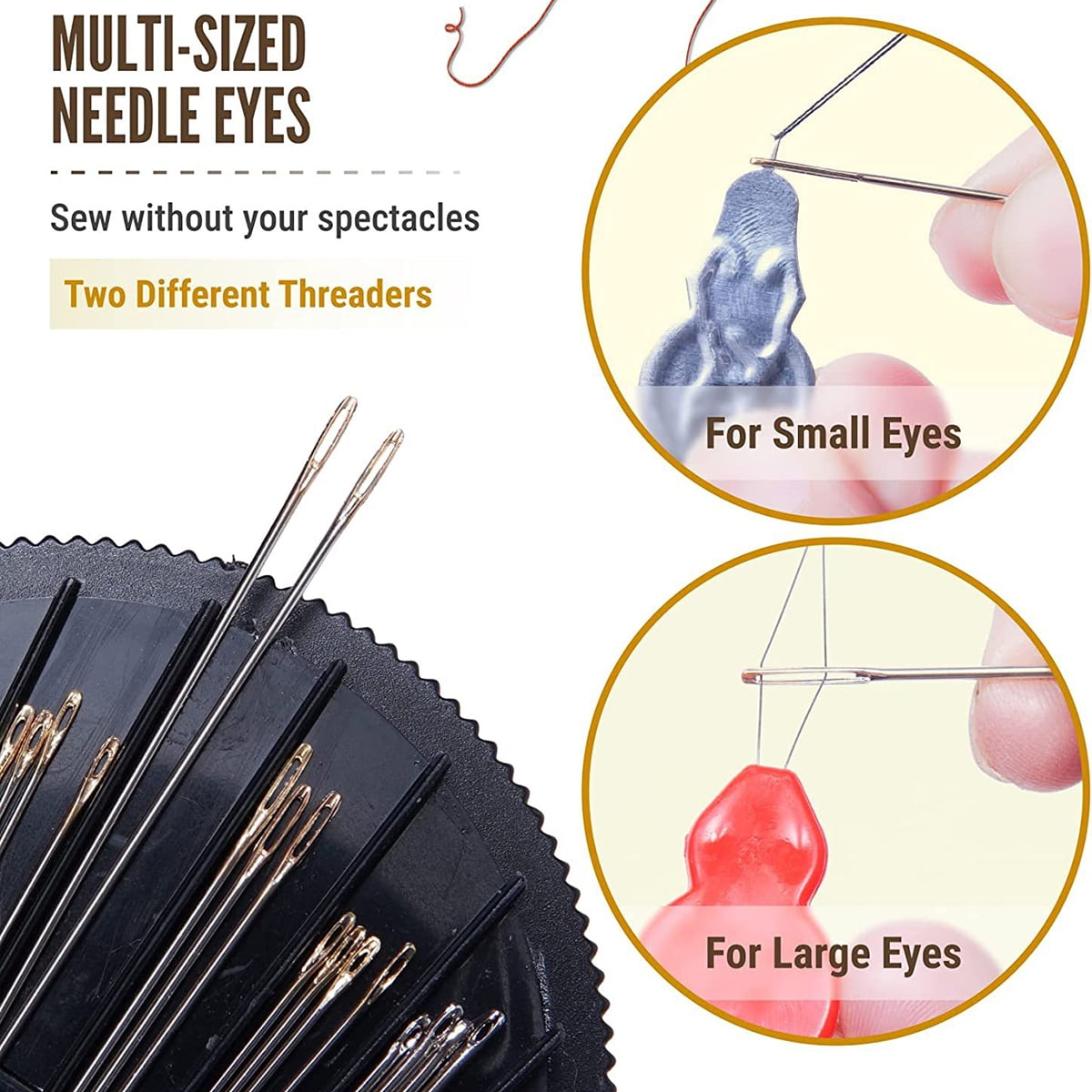 Byseng Portable Sewing Kit for Adults – 229 PCS Sewing Repair Kit with Needle, Thread, Scissors & Accessories – Emergency Travel Sewing Kit for Home, Car, Beginners & Clothing Repair