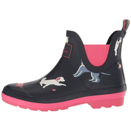 Kids Joules Girls JNRWELLIBOB Ankle Pull On Rain (The Best Ankle Boots)