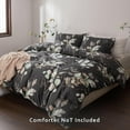 thumbnail image 2 of Duvet Cover Queen Tree Branches Pattern Bed Sets Ultra Soft Microfiber Bed Set Piece Breathable Queen Duvet Cover Set with Zipper Closure Corner Ties (x ), 2 of 7