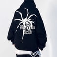 thumbnail image 2 of Jersey Kapuzen para hombre Punk Grafik Hip Hop männliche Kleidung sudaderas con capucha Spinne Großhandel bietet Neuheit und lose neue in Overfit, 2 of 3