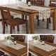 thumbnail image 5 of Elegante decoración para bodas, despedidas de soltera y restaurantes Bufanda de mesa rústica con bordado de flores y encaje, 5 of 5