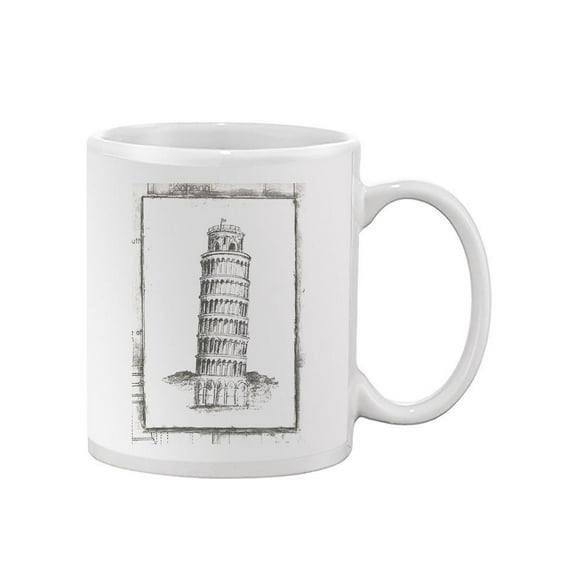 A Sketch Of Pisa Mug - Ethan Harper Designs,