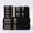 Black, variant on 8pcs 100% Cotton Towel Set, Includes 2 Bath Towels, 2 Hand Towels, 4 Washcloths, GSM 430, Luxurious Embroidered Pattern, Quality Home Goods, Ultra-Soft And Highly Absorbent, For Bathroom