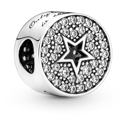 Pandora Pave & Star Congratulations Charm