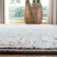 thumbnail image 4 of SAFAVIEH Bristol Lyla Oriental Polyester Area Rug, Gray/Blue, 4' x 6', 4 of 10