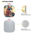 thumbnail image 4 of Yuyamidu 2 Pcs Horse Car Sun Shade Windshield Seaside Windshield Cover Car Accessories for Audo Truck Van Easy to Install Sun Visor for Car Windshield, 4 of 5