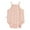 Pink, variant on ZHOGXU Infant Boys Girls Solid Color Romper Sleeveless Spaghetti Strap Comfortable Lightweight Summer Bodysuits For Casual Daily Wear,Beige,0-3 Months
