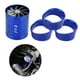thumbnail image 3 of Turbocompresseur d'admission d'air en aluminium pour voiture, double ventilateur, turbocompresseur, économiseur de carburant, bleu, 3 of 4