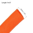 thumbnail image 2 of Uxcell 1 Count Braided Cable Sleeves, PET Heat Shrinkable Cord Protector Orange 1 3/8inch x 3ft, 2 of 6