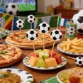 thumbnail image 6 of Football Theme Party Supplies, Disposable Tableware Set, Exciting Ambiance Creation for Cup World Viewing Parties, Perfect for Sports Fans and Gatherings, 6 of 6