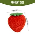 thumbnail image 3 of Back to Schol! Ngheia Cartoon Eraser Strawberry, Eraser Cute Eraser Clean and Traceless Student Chip Rubber Creative Stationery, 3 of 6