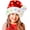 Light Up Hat, variant on Minzimin Santa Hat Light Up for Kids: LED Toddler Christmas Hat for Xmas Party - Red Velvet Santa Claus Hat for Boys Girls Child Infant