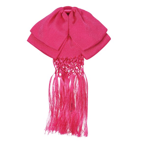 Mexican Charro Bow Tie 85% Articela, 15% Polyester Fuchsia 601329