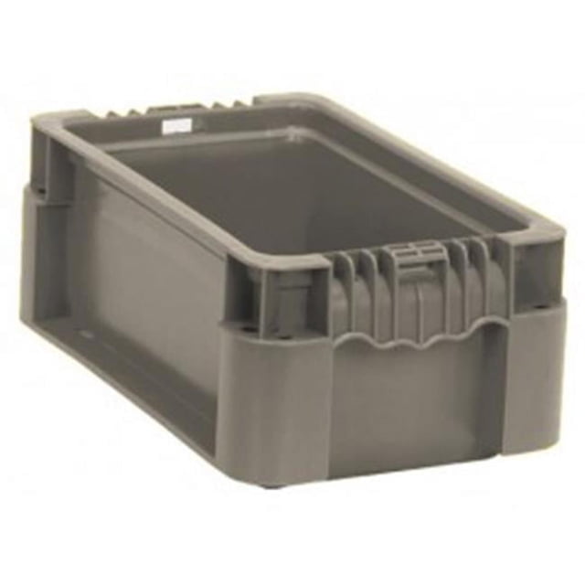 Quantum Storage RSO1207-5 Gray Straight Wall Storage & Shipping Containers - 12 x 7.5 x 5 in.