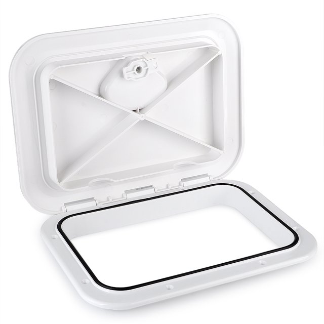 Cubierta De Inspección De Cubierta, Larga Durabilidad RE-270-375 Escotilla De Acceso A Cubierta Espacio De Apertura De 11,5 X 7,5 Pulgadas ABS Resistente Para Accesorios De Barcos