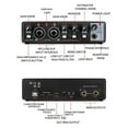 thumbnail image 3 of Sound Card for Recording Studio Sound Equipment USB Interface for Recording With Loopback Monitoring 48V ,Easy to Operate, 3 of 7