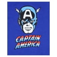 thumbnail image 5 of Marvel Boys Captain America Big Face Superhero T-Shirt, 5 of 5